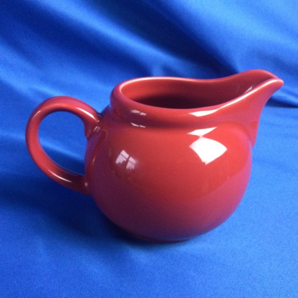Globe London Pottery Creamer Jug Red - Picture 2 of 8